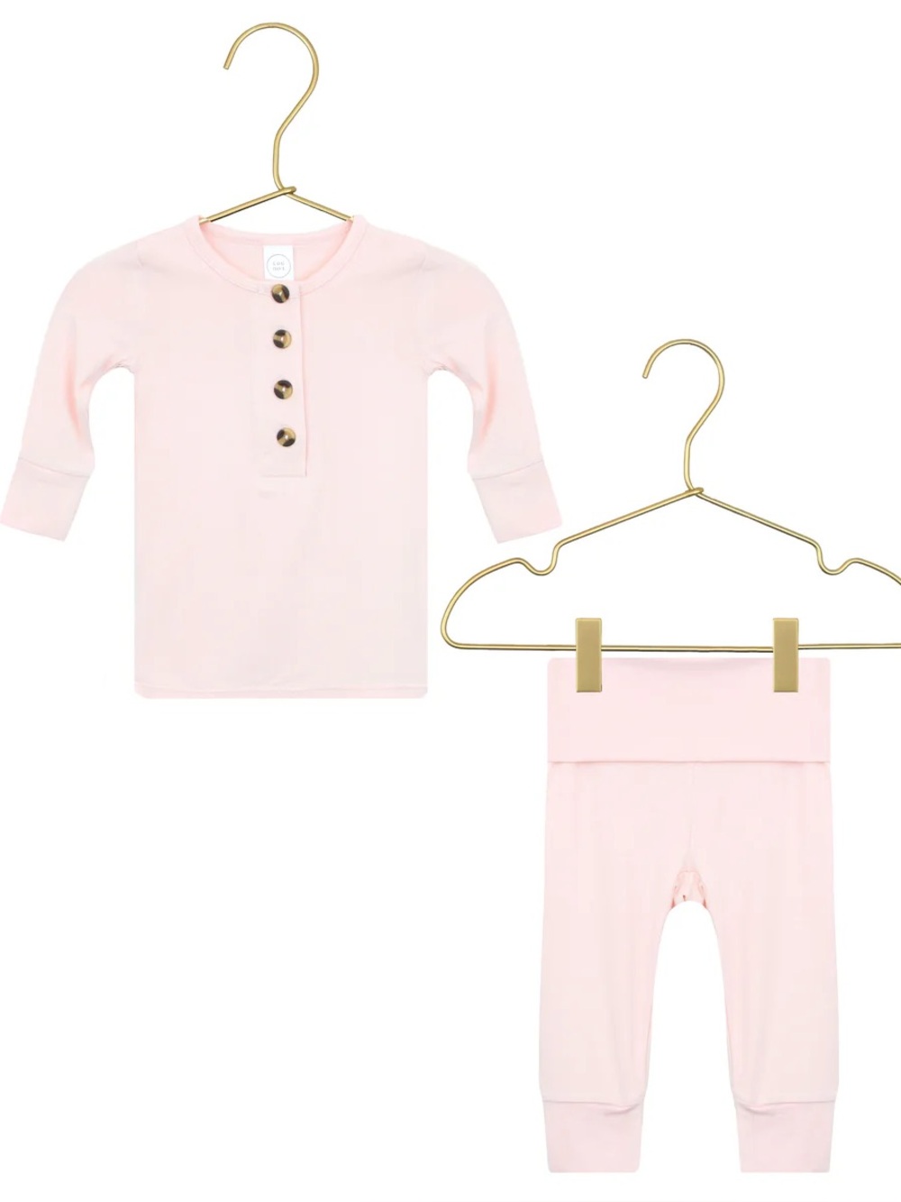 Lou Lou and Company Newborn Top + Bottom Matching Set in Sophie